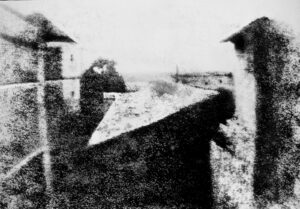 Point de vue du Gras - Première photographie de Nicéphore Niépce